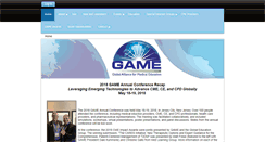 Desktop Screenshot of game-cme.org